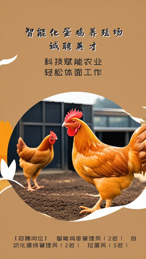 智能化蛋鸡养殖场\n诚聘英才
