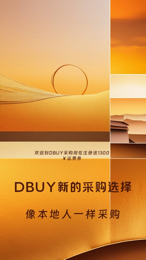 DBUY新的采购选择 海报网站