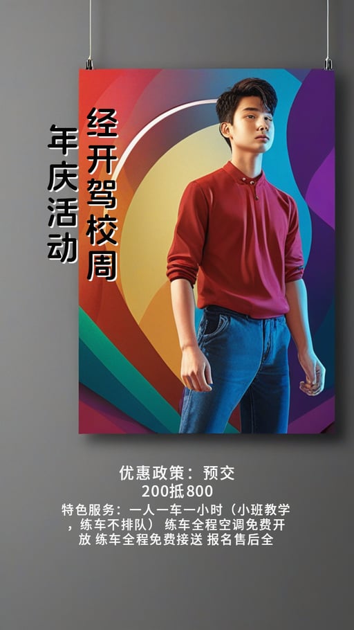 经开驾校周年庆活动