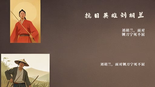 抗日英雄刘胡兰