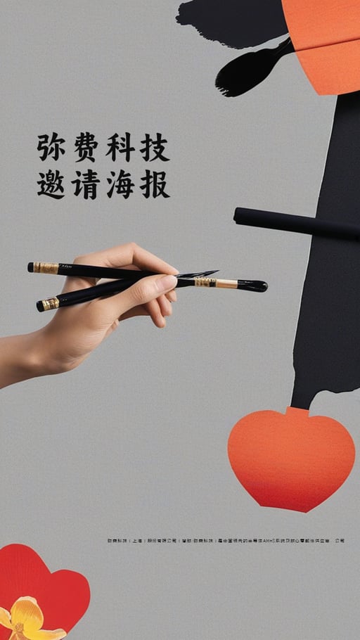 弥费科技邀请海报