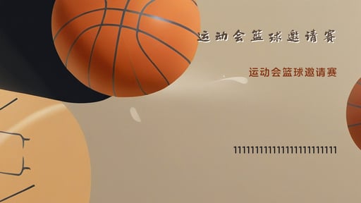 运动会篮球邀请赛