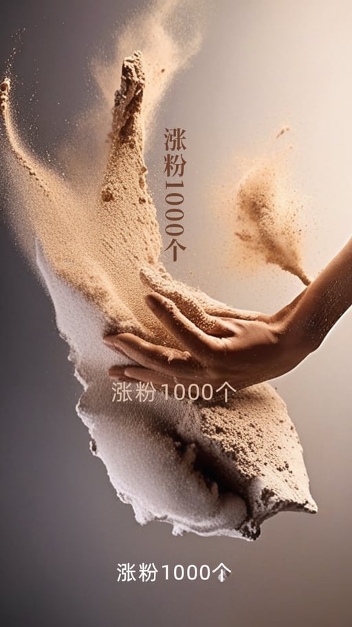 涨粉1000个