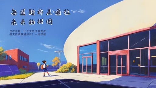 每道题都是通往未来的拼图