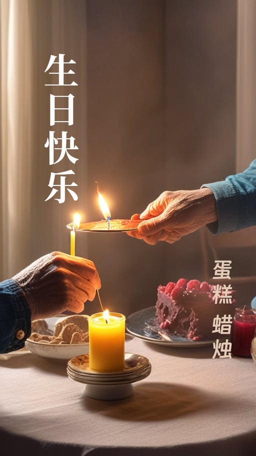 生日快乐 海报网站