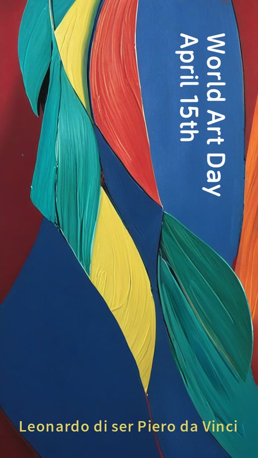 World Art Day April 15th 海报网站