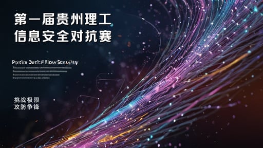 第一届贵州理工信息安全对抗赛 海报网站