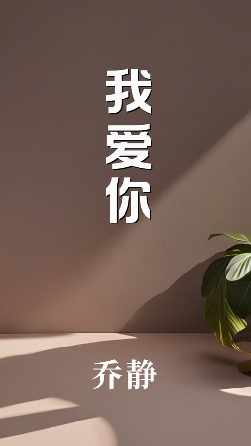 我爱你
