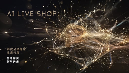 AI LIVE SHOP 海报网站