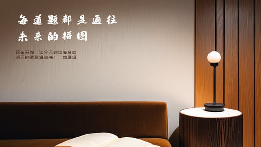 每道题都是通往未来的拼图