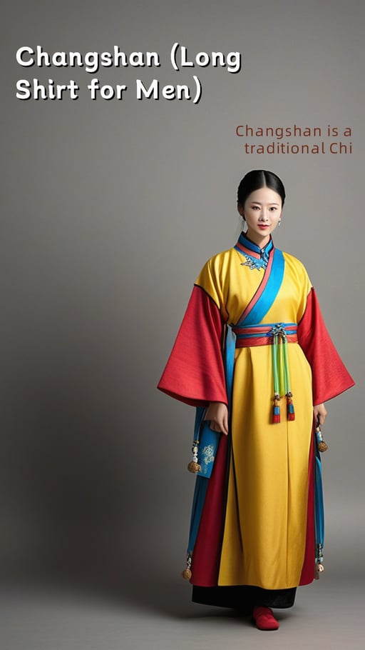 Changshan (Long Shirt for Men)