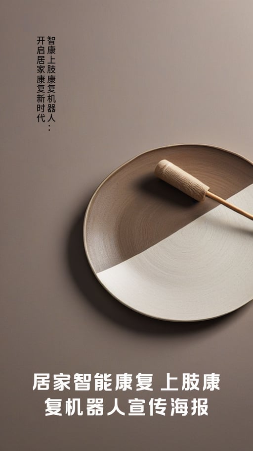 居家智能康复 上肢康复机器人宣传海报