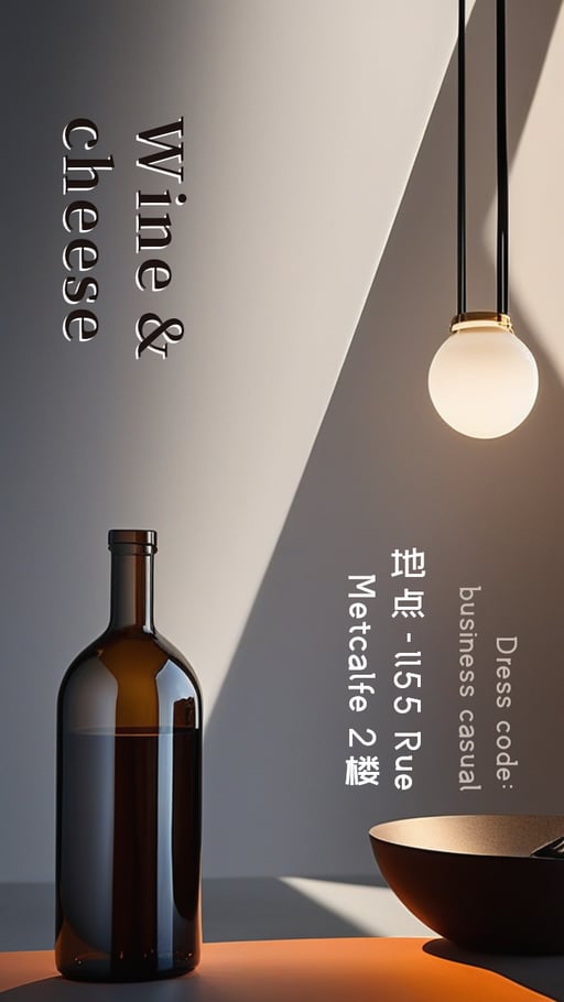 Wine & cheese 海报网站