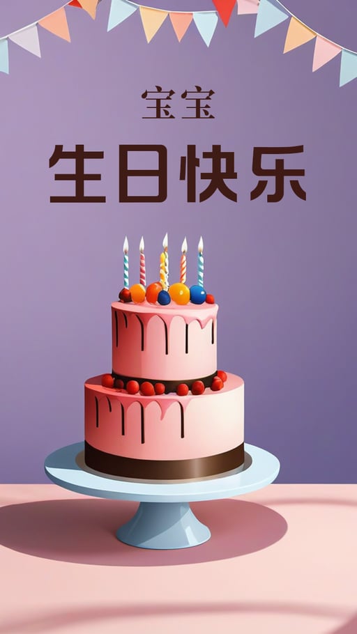 生日快乐 海报网站