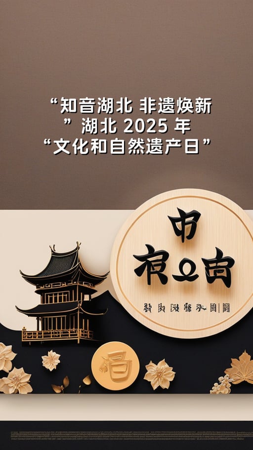 “知音湖北 非遗焕新”湖北 2025 年“文化和自然遗产日”