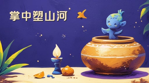 掌中塑山河 海报网站