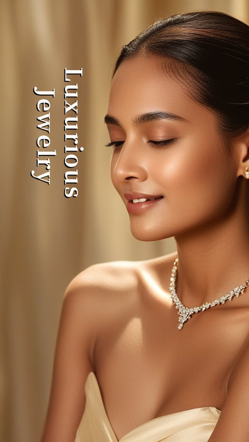 Luxurious Jewelry 海报网站